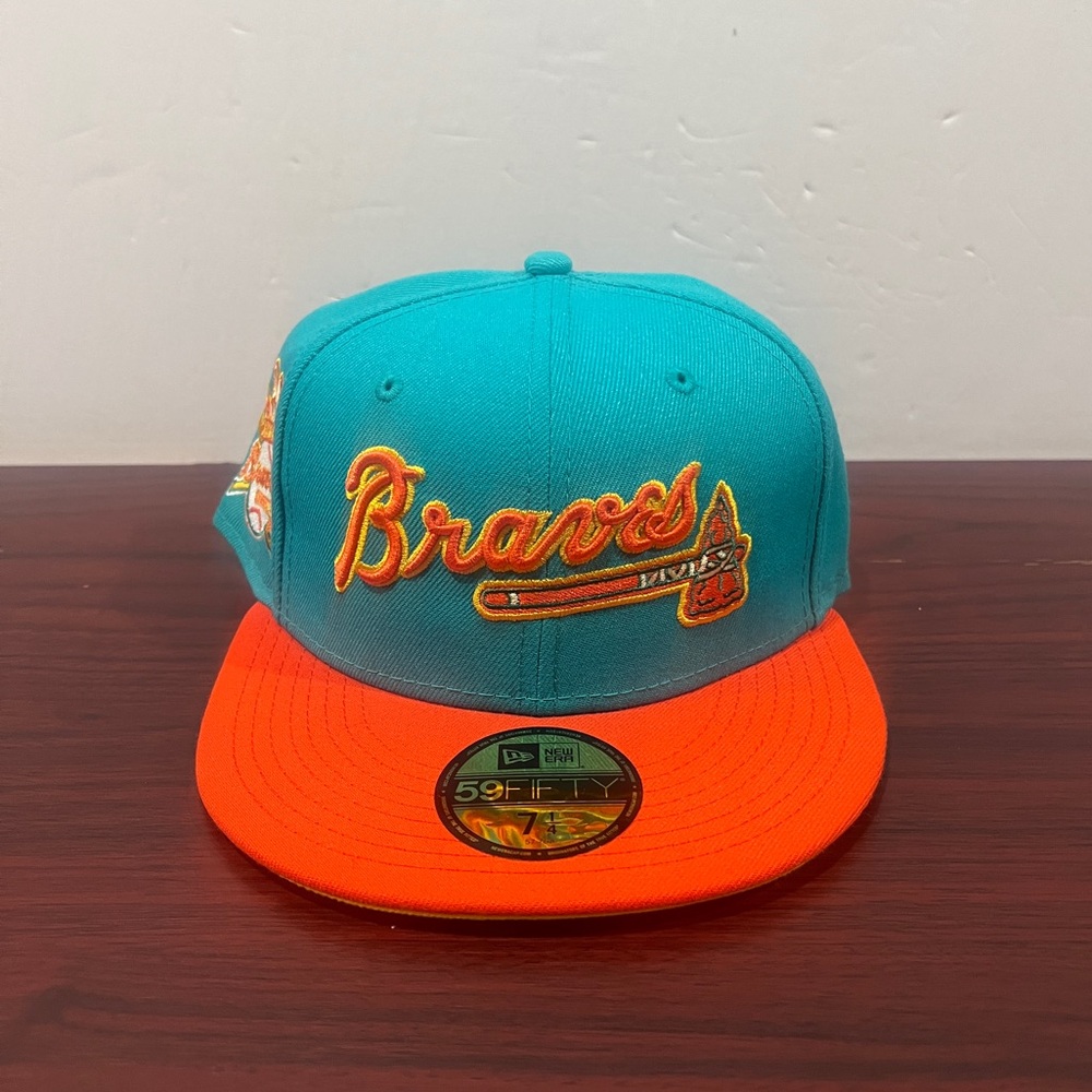 New Era, 59Fifty Fitted Hat, Atlanta Braves, 30th Season